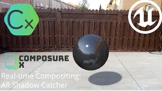 Composure X - Unreal Engine XR/AR Shadow Catcher Compositing