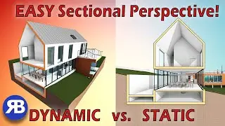 Revit Snippet: 2 EASY ways to make sectional perspective views