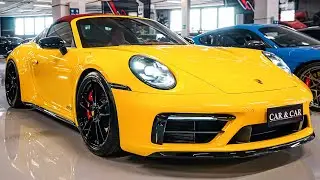 2024 Porsche 911 Targa 4 GTS - Interior and Exterior Walkaround