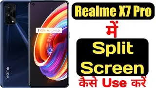 How to enable split screen in Realme x7 pro || Realme x7 pro me split screen kaise enable kare ||