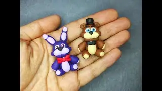 FNAF. АНИМАТРОНИКИ ИЗ ИГРЫ ФНАФ. Toy Bonni, Freddy.