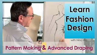 How To Learn Fashion Designing Online~Video Classes: Sketching, Draping, Pattern Making, etc #shorts