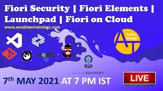 Fiori Security | Fiori on Cloud | Fiori Extension | Fiori Launchpad | Fiori Implementation Trainig