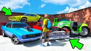 УГНАЛ 5 ЧИТ МАШИН ЗА 180 СЕКУНД В ГТА 5! БИТВА ВОРОВ В GTA 5 ONLINE!