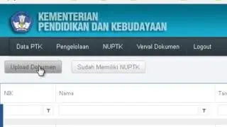 Cara Upload Dokumen untuk mendapatkan NUPTK baru di VervalPTK Kemdikbud