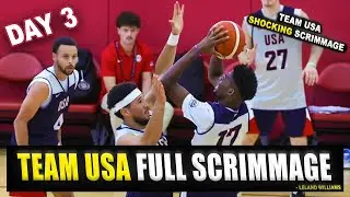 Underdogs SHOCK Team USA in Close Scrimmage! Is an Olympic UPSET on the Horizon?