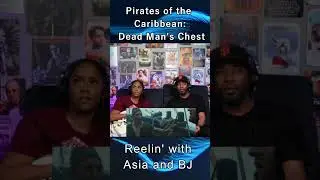 Pirates of the Caribbean: Dead Mans Chest #shorts #ytshorts #moviereaction  | Asia and BJ