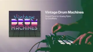 Vintage Drum Machines Sound pack for Analog Rytm