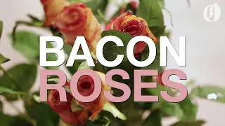 How to make a bacon rose bouquet for the meat-lover in your life