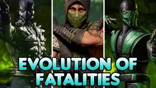 Evolution of Reptile Fatalities | Mortal Kombat (1993-2023) | 4K