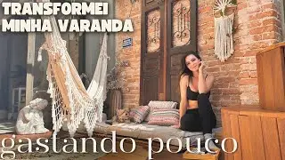 DIY Transformei minha Varanda Gastando Pouco! Vibe Zen / Meditação #decor #relaxante