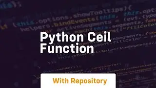 python ceil function