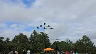 NAS OCEANA Airshow 2024 PRACTICE in 4K! Blue Angels, F-22, F-35C and more!