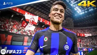 FIFA 23 - INTER vs AC Milan - Serie A Milan Derby | PS5™ Gameplay [4K60]