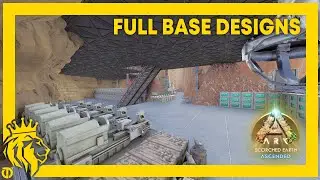 TOP 3 RAT HOLES W/ FULL Base Designs on Scorched Earth! | ARK: Survival Ascended