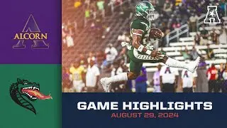 Game Highlights: Alcorn State vs UAB (August 29, 2024)