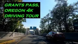 Grants Pass, Oregon | 4k Driving Tour | Dashcam POV