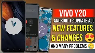 vivo y20 android 12 update features | vivo y20 new features | vivo y20 new changes | y20 android 12