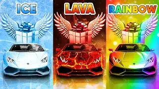 Choose Your Gift...! Ice, Lava or Rainbow ❄🔥🌈 How Lucky Are You? 😱 Quiz Shiba