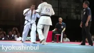 Kyokushin Fight Black Belt vs Black Belt