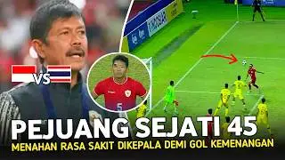 DAYA JUANG 45 ‼️ PERAN PENTING GOL ALFHAREZZI BUFFON ANTAR INDONESIA U19 KE FINAL VS THAILAND