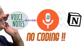 How I create Perfect Notes to Notion with AI - without typing and coding