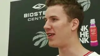 Raptors Media Day: Jakob Poeltl - September 26, 2016