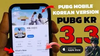 😍HOW TO UPDATE PUBG KR IN IPHONE || PUBG KR 3.3 UPDATE IPHONE, IPAD IOS