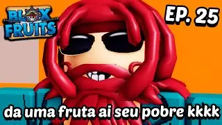 TIVE QUE ROUBAR pra DAR UMA FRUTA CARA PRA ELE!! NOOB a PRO F2P no BLOX FRUITS!! [EP. 25]