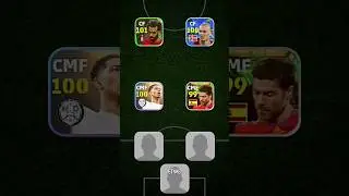 Who is better? 4-4-2 formation | eFootball 24 mobile | 