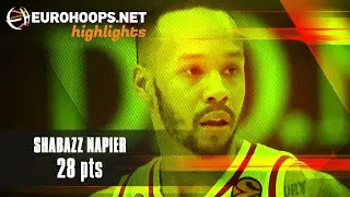 Shabazz Napier (28 points) Highlights vs. Valencia Basket