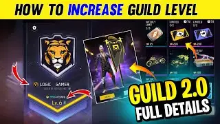 How To Increase Guild Level 🤔 | Guild 2.0 Free Fire