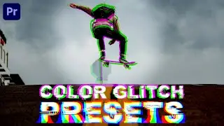 Free Color Glitch Presets for Adobe Premiere Pro