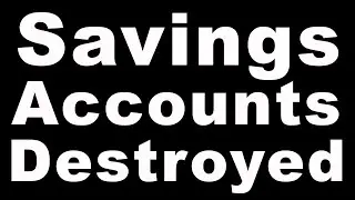 The FED is About To Destroy Your Savings Account! Move Your Money Now! [Negative Interest Rates]