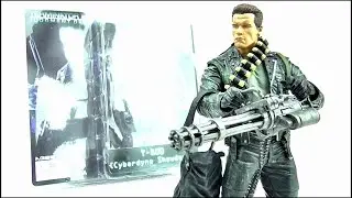 TERMINATOR 2 T-800 Cyberdyne Showdown NECA Figure Review | Votesaxon07