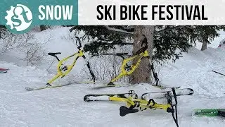 Ski Biking In Utah - MTB Tech Takes To The Snowy Slopes