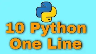 Top 10 Python One Liners YOU MUST KNOW!