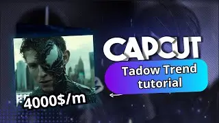 How to make money with Capcut Tadow Trend | VIRAL tutorial