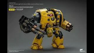 Warhammer The Horus Heresy, Imperial Fists Leviathan Dreadnought Cyclonic Melta Lance & Storm Cannon