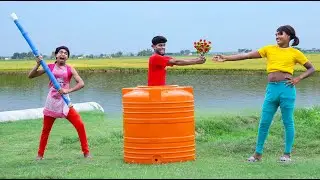 Very Special Trending Funny Comedy Video 2024😂Amazing Comedy Video 2023 Episode 323 By @BidikFunTv