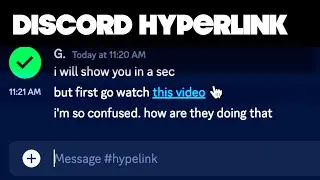 Discord how to make a clickable hyperlink