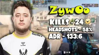 VITALITY ZYWOO DESTROYING FPL  DUST2 (24/9) -  POV & HIGHLIGHTS - CS:2 2024