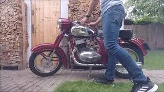 Jawa 350/354 kývačka, r.v. 1955 s TP