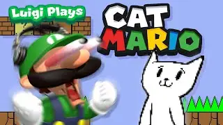 Luigi Plays: CAT MARIOOO