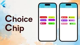 Choice Chip | Flutter ChoiceChip & FilterChip | Flutter Tutorial | [2023] | Coding Journey