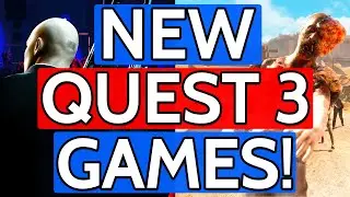 EXCITING New Quest 3 Games Just Announced!