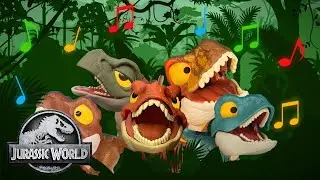 Jurassic World 🦖 | Official Music Video 🎶 | Snap Squad Attitudes |  Mattel Action!