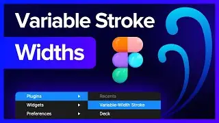 How to Create Variable Width Strokes in Figma [Plugin]