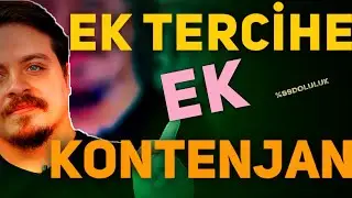 YKS SONUÇLARI AÇIKLANDI !KONTENJANLAR NE DURUMDA? EK YERLEŞTİRMEYE EK KONTENJAN! #tercih #ektercih