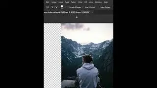 Extend Background Using Content Aware Scale in Photoshop